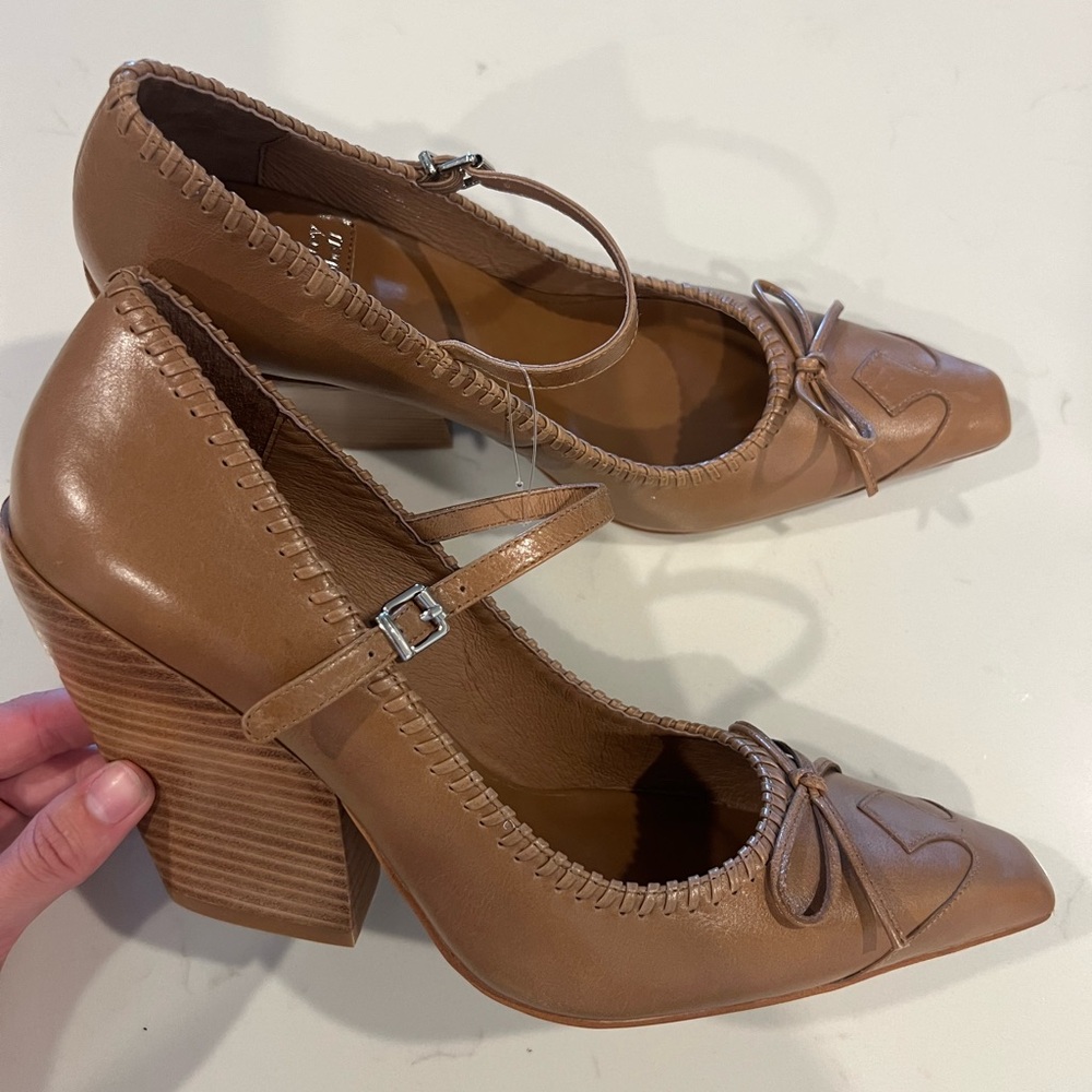 Jeffrey Campbell brown AMORETTE size 9.5 - Picture 2 of 5